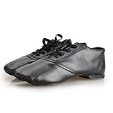 [TRVELBETT] ジャズダンス シューズ ジャズシューズ ダンスシューズ ジャズブーツ レザー ジャズダンス ブーツ キッズ 子供用 大人 (36)