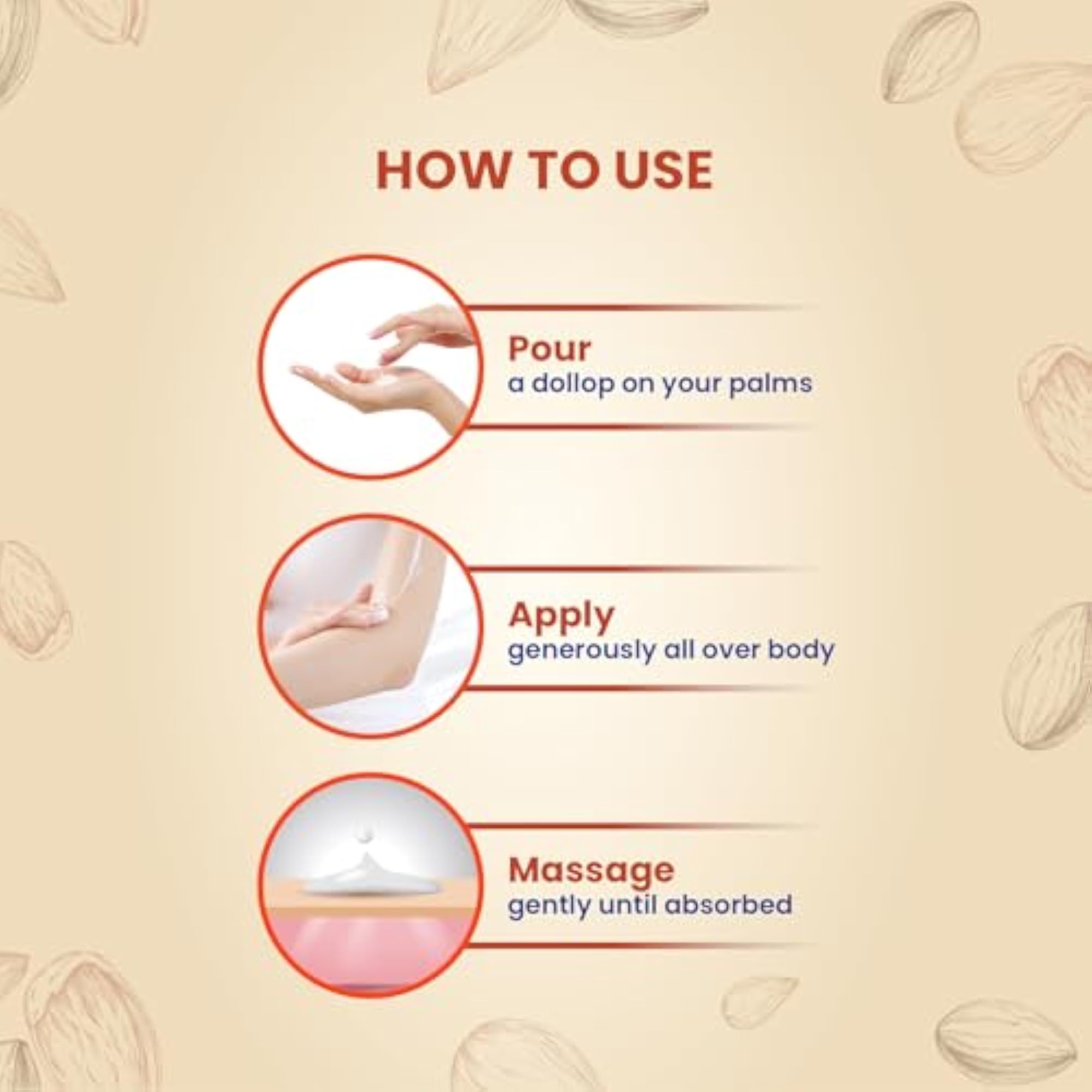 Almond Nourish Body Lotion 100ml, Hydrating Moisturizer