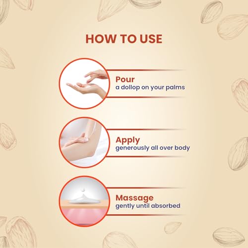 Image of Yuthika Almond Body Lotion 300ml with Sunscreen Lotion 100ml, Sunscreen SPF 30 PA+++ with UVA & UVB Protection, Nourishing Body Lotion for Women & Men