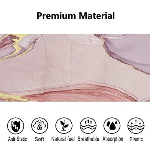 Bóxer para hombre Vnurnrn pack de 2 calzoncillos de mármol rosa 5
