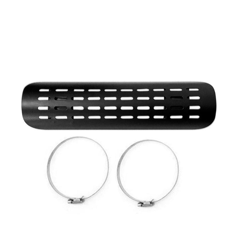 Aislamiento térmico para tubo de escape moto cubierta universal antiescaldaduras