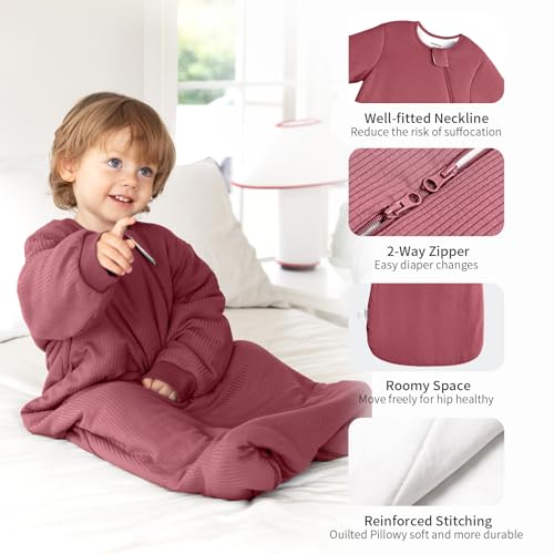 Image of BubblePanda Rayon Made from Bamboo Sleep Sack 6-12 Months 1.5 Tog Baby