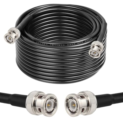 Câble BNC 50 ohm 15,2m XRDS-RF rallonge mâle RG58 pour radio CB