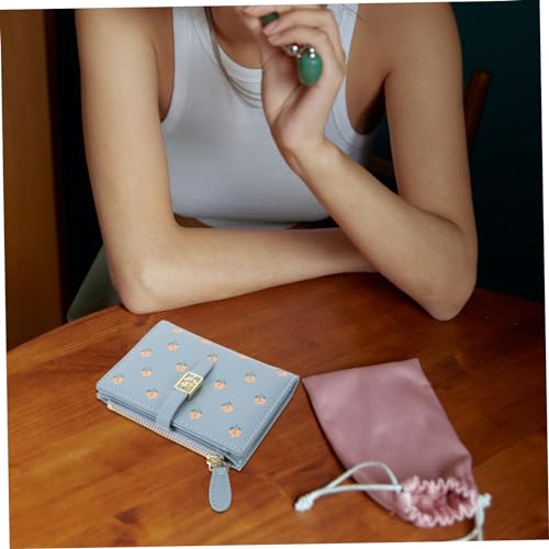 BESPORTBLE Cute Cartoon Zipper Wallet for Women Compact and Portable Small Purse Decorative Design for Travel and Everyday Use and Card Holder4