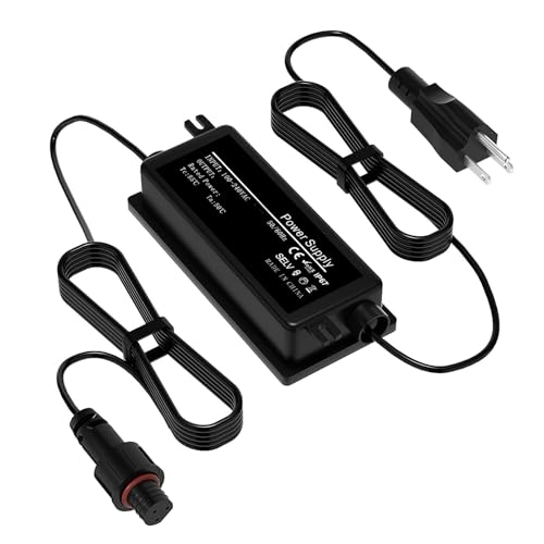 36V Waterproof Power Supply for Govee Permanent Outdoor Lights Only Compatible with Govee H705A H705B H705C Power Adapter Cord (not Compatible with grooved 3-pin connectors)