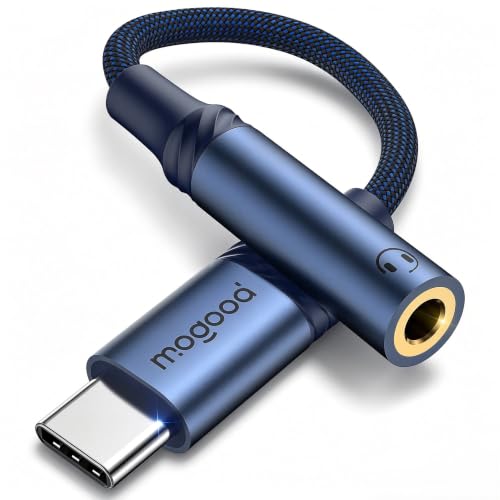 MOGOOD Adaptateur USB C Jack 3,5mm DAC...