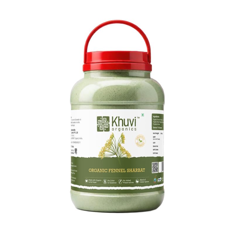 Khuvi Organics Fennel (Variyali) Powder Sharbat, Healthy & Tasty Drink, No Added Color, 2.5Kg (B0D44H4G3V) Amazon Price History, Amazon Price Tracker