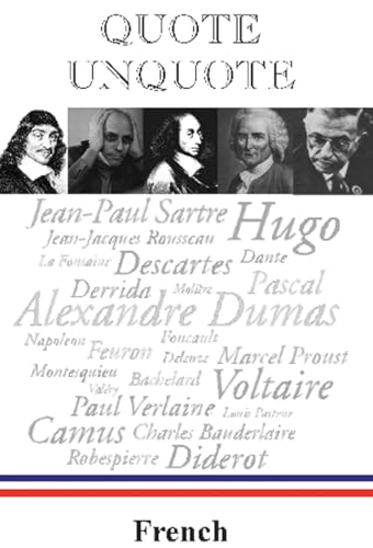 Dictionary of French Quotations (Quote Unquote (Stacey International))