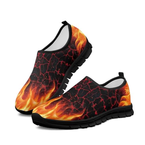 Image of Women's Loafers Slip On Slip Shoe Casual Walking Shoes Non Slip Work Shoes Mesh Athletic Sneakers