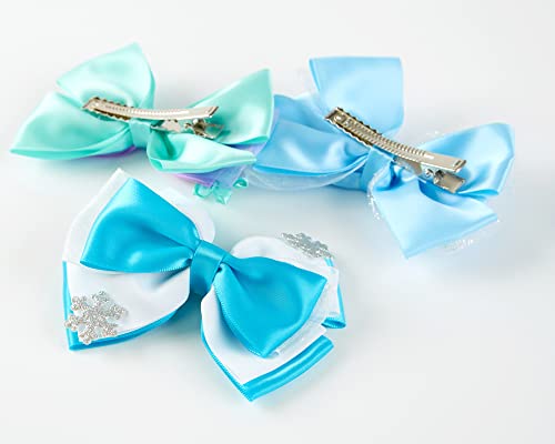 Set de 10 pinzas de moño para cabello de niñas y mujeres miniatura 6