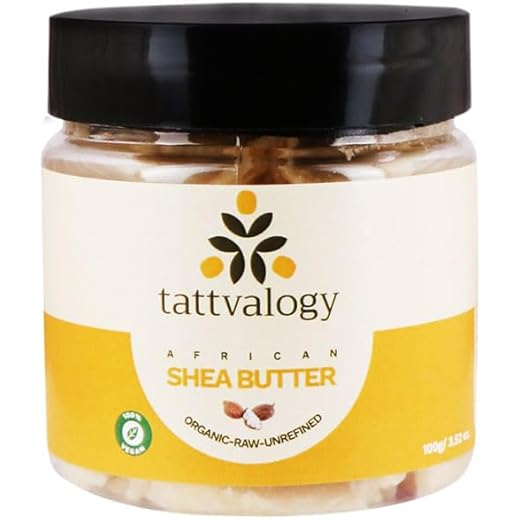 Tattvalogy African Shea Butter Unrefined 100g