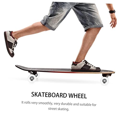 Accessoires de patin durables avec 4 roues de skateboard polyvalentes - 5