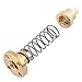 T8 Threaded Rod Screw with Anti Backlash Spring Loaded Nut for 3D Printer 400Mm Linear Motion Screws Industrial Automation (400mm)
