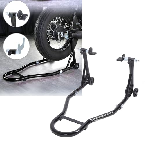 Support de levage de roue arrière de moto pour stabiliser et réparer sans risque - 4