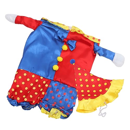 Disfraz de payaso para perro 2XL Happyyami miniatura 1