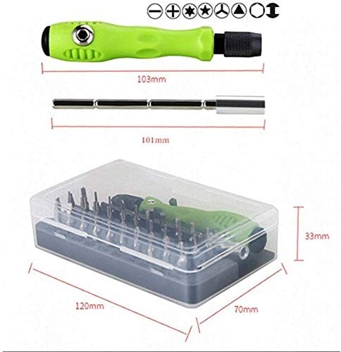 Aktnil 32 in 1 Interchangeble Multipurpose Mini Screwdriver Set Magnetic Slot Wrench Bits Repair Tools Kit Set Combination Screwdriver Set For Home Appliance,Laptop,Mobile,Computer 2