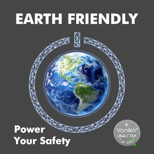 image for Voniko AG13 LR44 Batteries 20 Pack—[Ultra Power] Premium Alkaline 1.