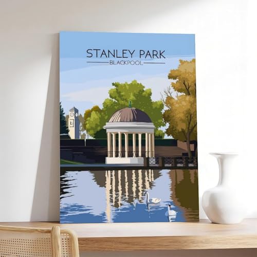 Impression sur toile Stanley Park pour chambre à coucher zen - 7