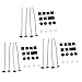 3X Electric Radiator Fan TIE Strap MOUNTING KIT Zip Ties Straps TABS Spring
