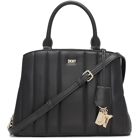DKNY Women's Black/Gold Satchel Handbag Cover