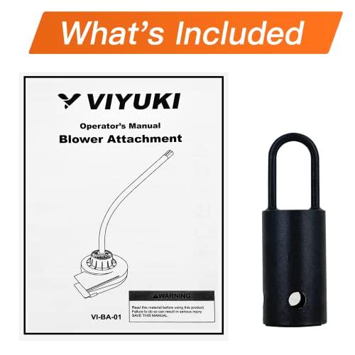 VIYUKI Leaf Blower Attachment, Replacmet Part 150-MPH, 279-CFM - Thumbnail 4