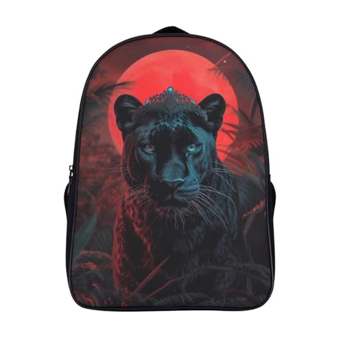 Mochila Black Panther impermeable y transpirable con estampado escolar