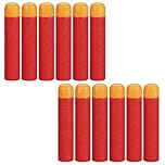 YAAVAAW 2pcs Bandolier Wrist Hand Strap + 50pcs 7.4cm Blue Refill Darts X Shots Foam Bullet Darts for Nerf N-strike Elite Series Blasters Kids Nerf Toy Gun Bullets Darts Refill