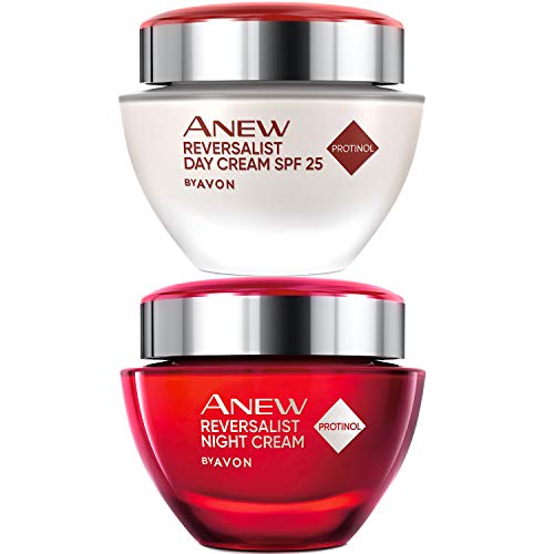 Crème revitalisante de nuit au protinol et soin jour Anew Reversalist