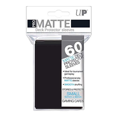 Preisvergleich Produktbild Ultra Pro Matte Kartenetuis, 60 Stück, schwarz