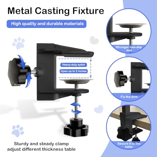 Dog-Grooming-Table-Arm-37-Dog-Grooming-Table-Arm-Dog-Grooming-Stand-with-Loop-Noose-Foldable-Dog-Grooming-Harness-for-Small-Medium-Dogs-5