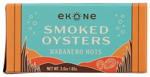 Ekone Oyster Company Habanero Hots Smoked Oysters