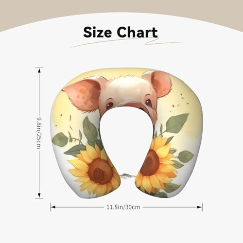 Almohada cervical de espuma viscoelástica para viaje miniatura 4