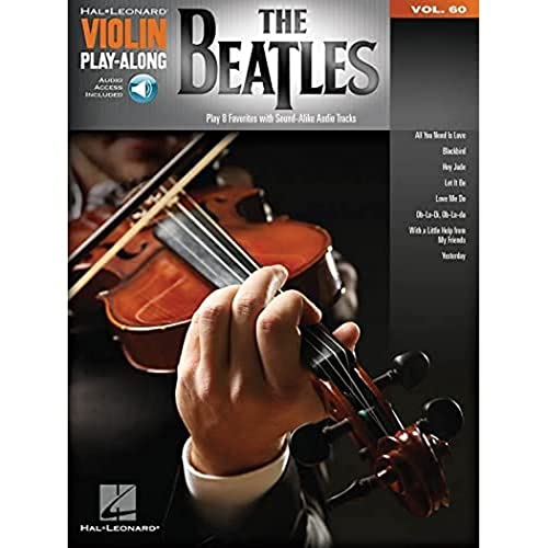 The Beatles Violin Play-Along Vol. 60 Book/Online Audio: Violin Play-Along Volume 60