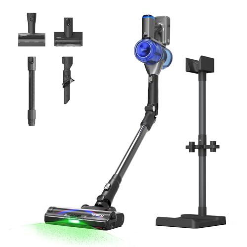 Tineco Pure ONE S70 Akku Staubsauger 200 AW LED 3DSense Pro Reinigungssystem bis zu 95 Min. 6-stufiges Filter ZeroTangle-Bürste Intelligenter Kabelloser Handstaubsauger