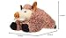 Kerbl Wildschwein (L x B x H 25 x 15 x 10 cm, für Hunde, mit Squeaker, aus weichem Softplüsch) 82331