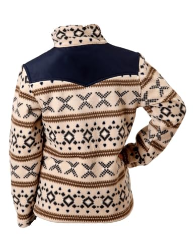 ROPER Western Jacket Boys Aztec 1/4 Zip Cream 03-397-0692-6163 WH2