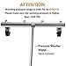 Twinkle Star 16 Inch Pressure Washer Undercarriage Cleaner, Under Car Water Broom with 16