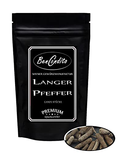 BenCondito I Langer Pfeffer - Bengalischer Stangenpfeffer (Pippali Pfeffer) 140 Gr. Nachfüllpack Cover
