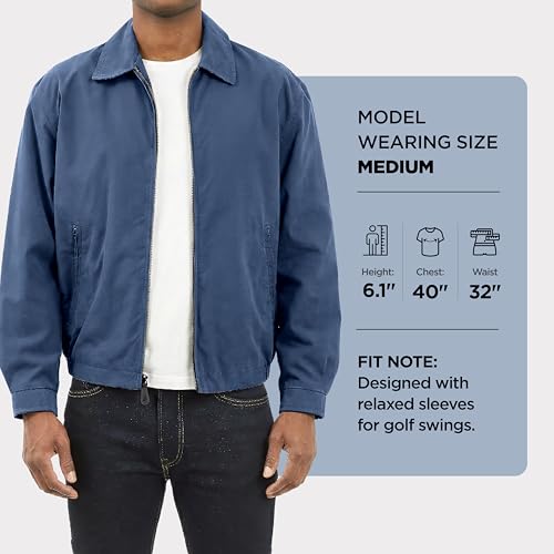 Image of London Fog Men's Auburn Zip-Front Golf Jacket