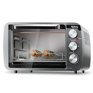Lifelong OTG 25 Litre for Kitchen with Barbeque Tray - 1450W Oven Toaster Griller Machine Electric - Timer Control with 3 Heating Modes- Bake Pizza, Cake, Grill Chicken, Toast Bread (Legacy,LLOTDB25)