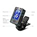 BROTOU Guitar Tuner Clip On with Guitar Capo for Guitar, Bass, Violin, Ukulele, Digital Electronic Tuner Acoustic Guitar Accessories with LCD Display