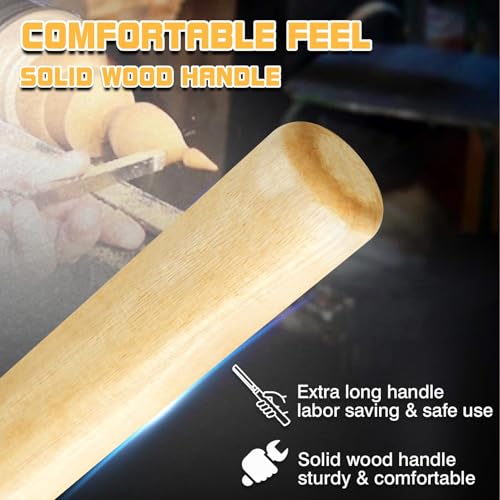 Herramientas de torno de madera para evitar vibraciones con accesorios de corte limpios 5