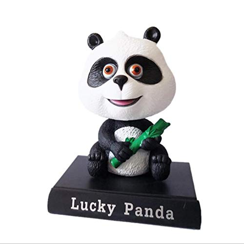 24x7 eMall Premium Panda Bobble Head Size 12 cms from Base (Panda)