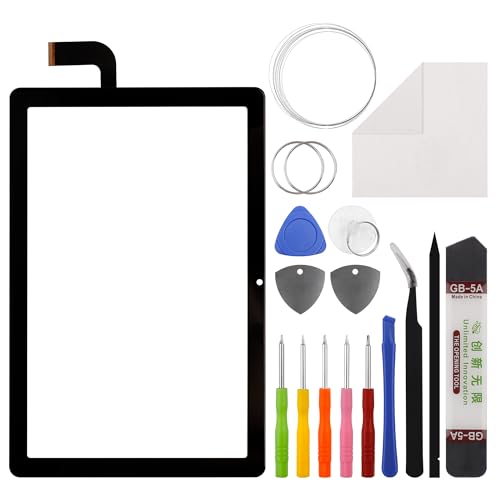 [New] Duotipa Touch Screen Digitizer Replacement for Vortex Tab T10M Pro Tablet with Repair Tools Kit.(No LCD Screen).