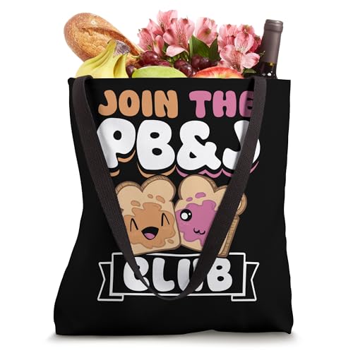 Bolso Tote Join The PB&J Peanut Butter & Jelly Club miniatura 4