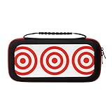 LGHDFYO Design Target Carrying Case For Switch Oled Model Or Switch,Travel Bag 20 Game Card Slots For Switch Console