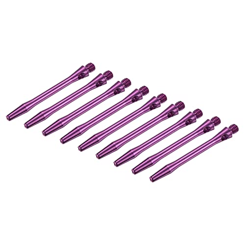 Tiges de fléchettes aluminium PATIKIL rigides 45mm pour un vol stable et précis en cible