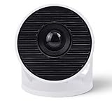 Annadue Heimkino-Projektor, Multi-Port-Videoprojektor mit WiFi-Konnektivität, Geräuscharmer Betrieb, 240-Grad-Drehung, HD-Projektion, für Film-Gaming-Präsentation