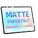 Produktbild 3 Stück Papier Folie Kompatibel mit iPad Pro 13 Zoll M4/M5 2024/2025, Matte Papierfolie Schutzfolie Displayschutz Film Blendfreiem Feel Paper Folie Screen Protector for Writing Drawing