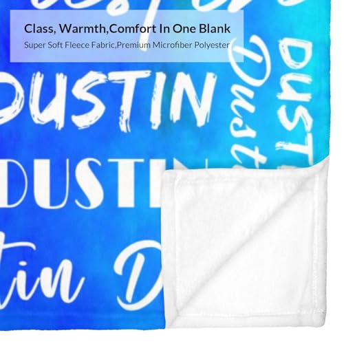 Name Blanket Personalized Name Blanket Customized Blanket with Name Text for Adult Kid Birthday Christmas Mothers Fathers Valentines Day Gift